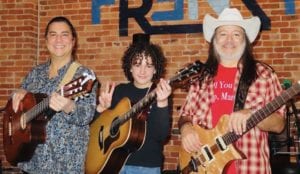 The Brave Amigos is a trio comprised of Edgar Cruz, Blake Bricker and Marco Tello. They will present an Elm Tree Concert June 20 at the Arcadia Round Barn.