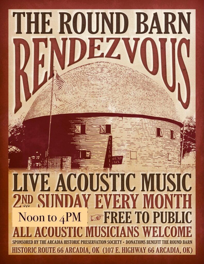 February 2024 Round Barn Rendezvous Poster